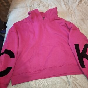 Pink CK Hoodie NWT XL